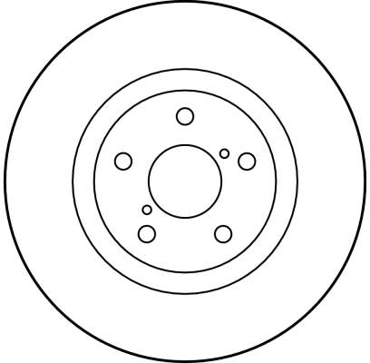 Disque de frein TRW DF1437
