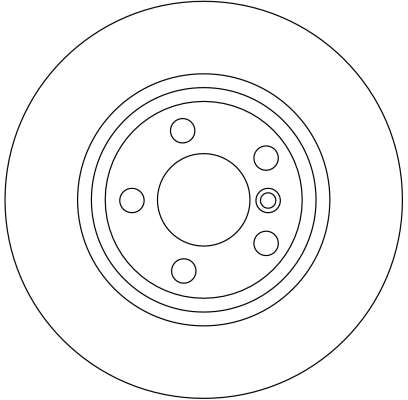 Disque de frein TRW DF4392S