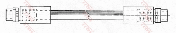 Flexible de frein TRW PHA294