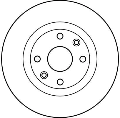 Disque de frein TRW DF2586