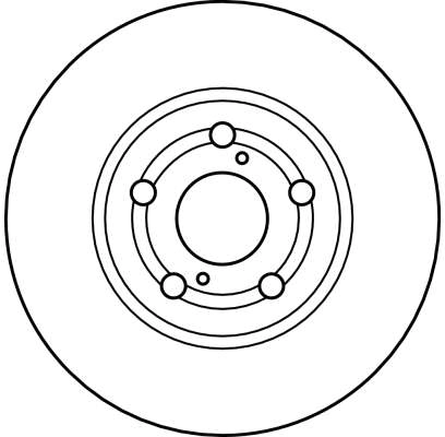 Disque de frein TRW DF4046
