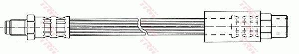 Flexible de frein TRW PHB319