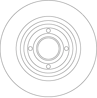 Disque de frein TRW DF4414BS