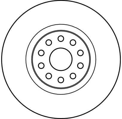 Disque de frein TRW DF4059