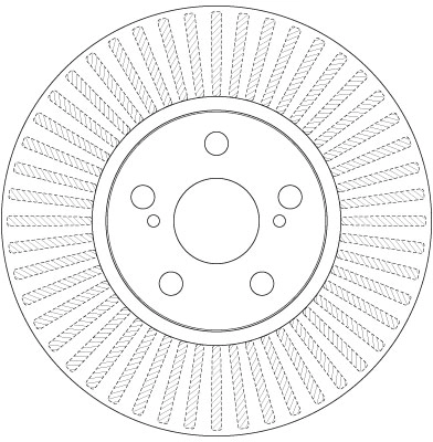Disque de frein TRW DF6234