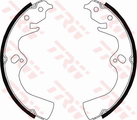 Jeu de mâchoires de frein TRW GS8682