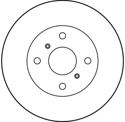 Disque de frein TRW DF1423