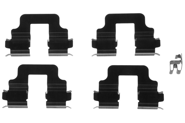 Kit d'accessoires, plaquette de frein à disque TRW PFK442