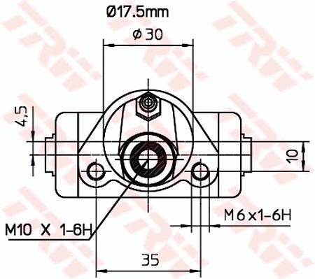 Cylindre de roue TRW BWC153