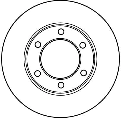 Disque de frein TRW DF4153