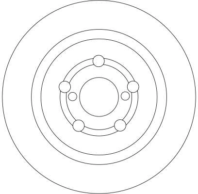 Disque de frein TRW DF4380