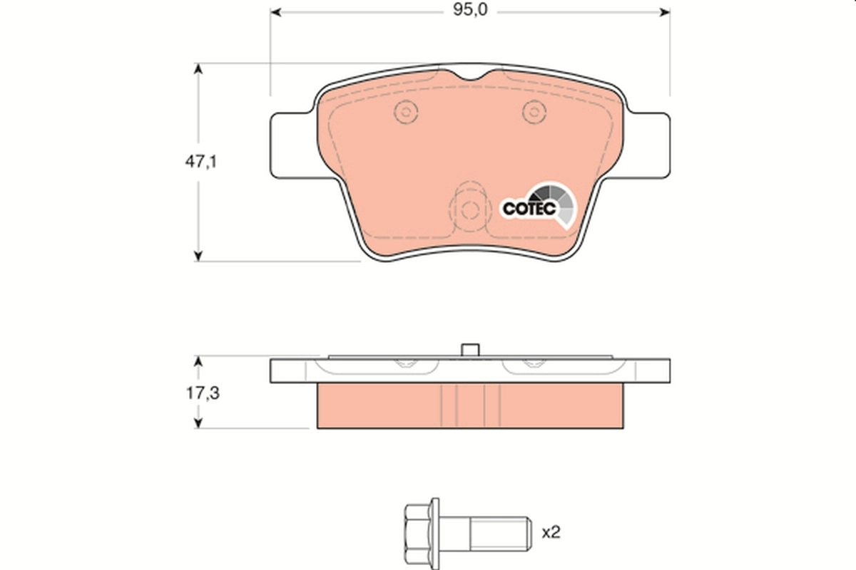 Brake Pad Set, disc brake 2