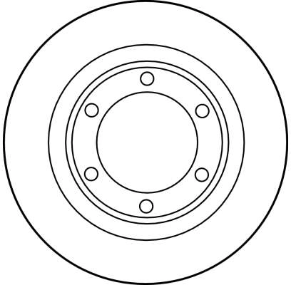 Disque de frein TRW DF1107