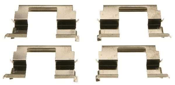 Kit d'accessoires, plaquette de frein à disque TRW PFK620