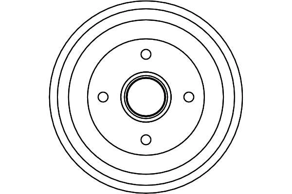 Tambour de frein TRW DB4308