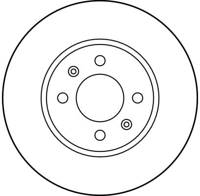 Disque de frein TRW DF1627