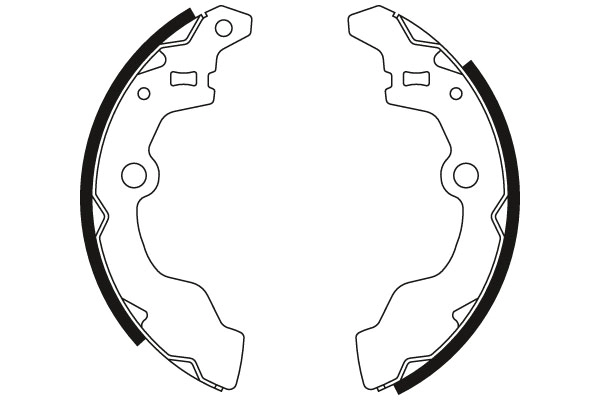 Jeu de mâchoires de frein TRW GS8431