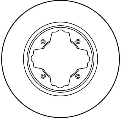 Disque de frein TRW DF3084