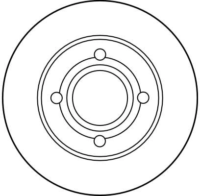 Disque de frein TRW DF1536
