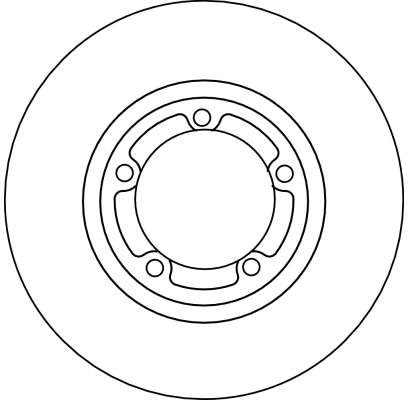 Disque de frein TRW DF4102