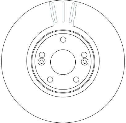 Disque de frein TRW DF4229S