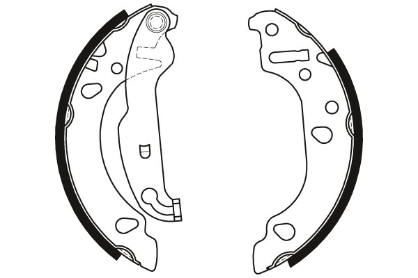 Jeu de mâchoires de frein TRW GS8453