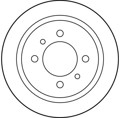 Disque de frein TRW DF4006