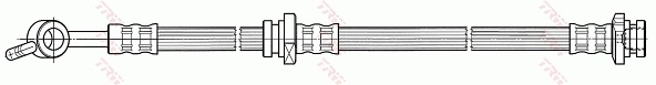 Flexible de frein TRW PHD517