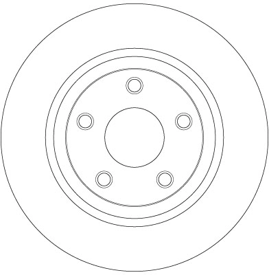 Disque de frein TRW DF6492