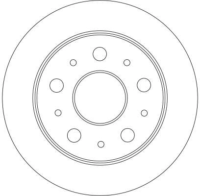 Disque de frein TRW DF4245