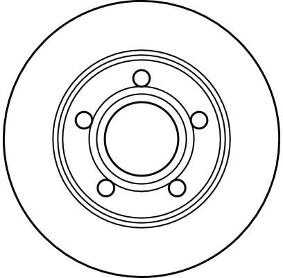 Disque de frein TRW DF4039