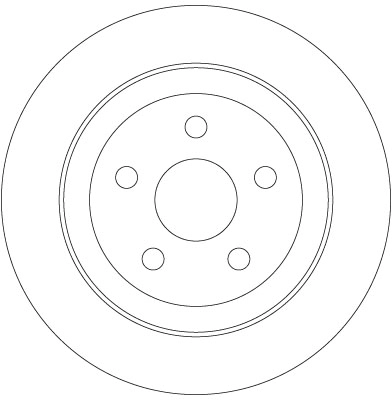 Disque de frein TRW DF6282
