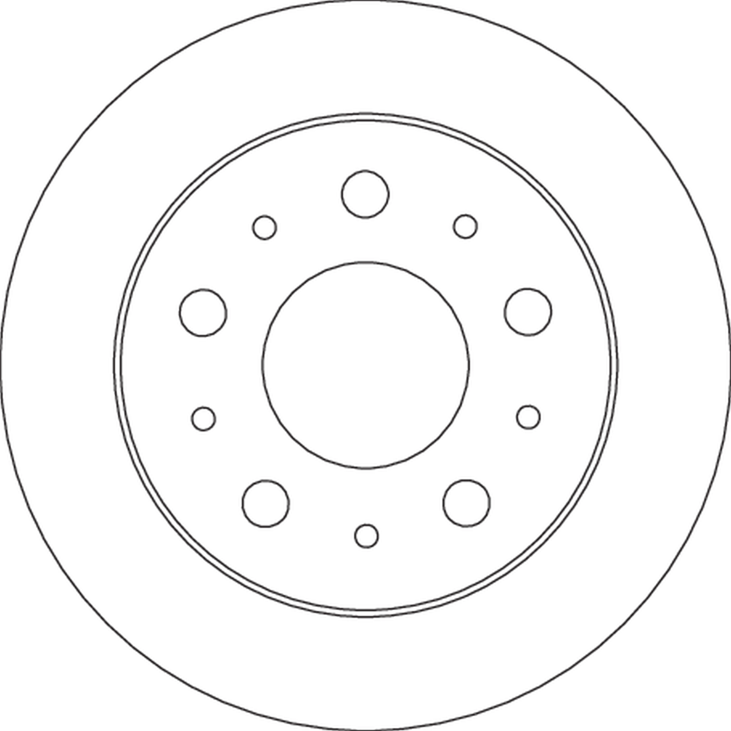 Disque de frein TRW DF4752