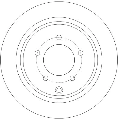 Disque de frein TRW DF6177