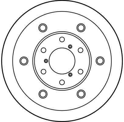 Disque de frein TRW DF1726S