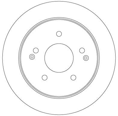 Disque de frein TRW DF6879S