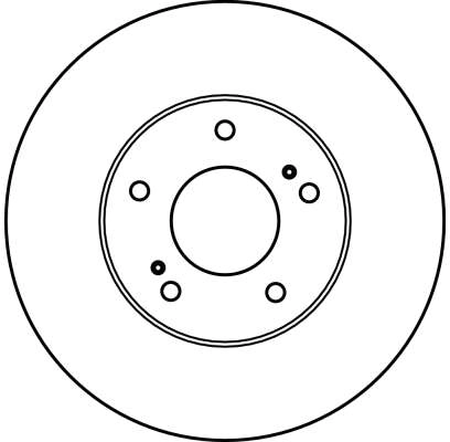 Disque de frein TRW DF2574