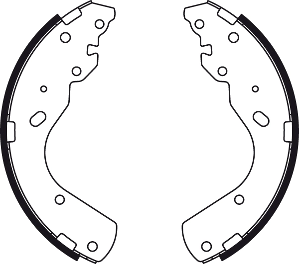 Jeu de mâchoires de frein TRW GS8443
