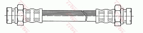 Flexible de frein TRW PHA368