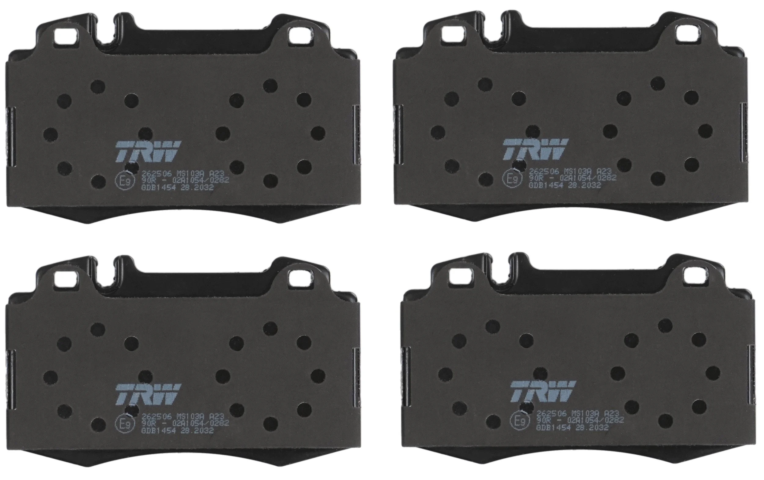 Комплект гальмівних колодок TRW (GDB1454)