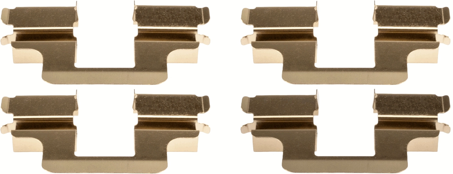 Kit d'accessoires, plaquette de frein à disque TRW PFK739