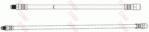 Flexible de frein TRW PHB445