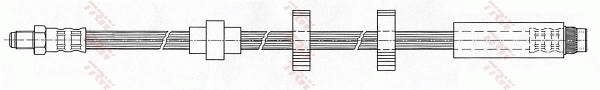 Flexible de frein TRW PHB639