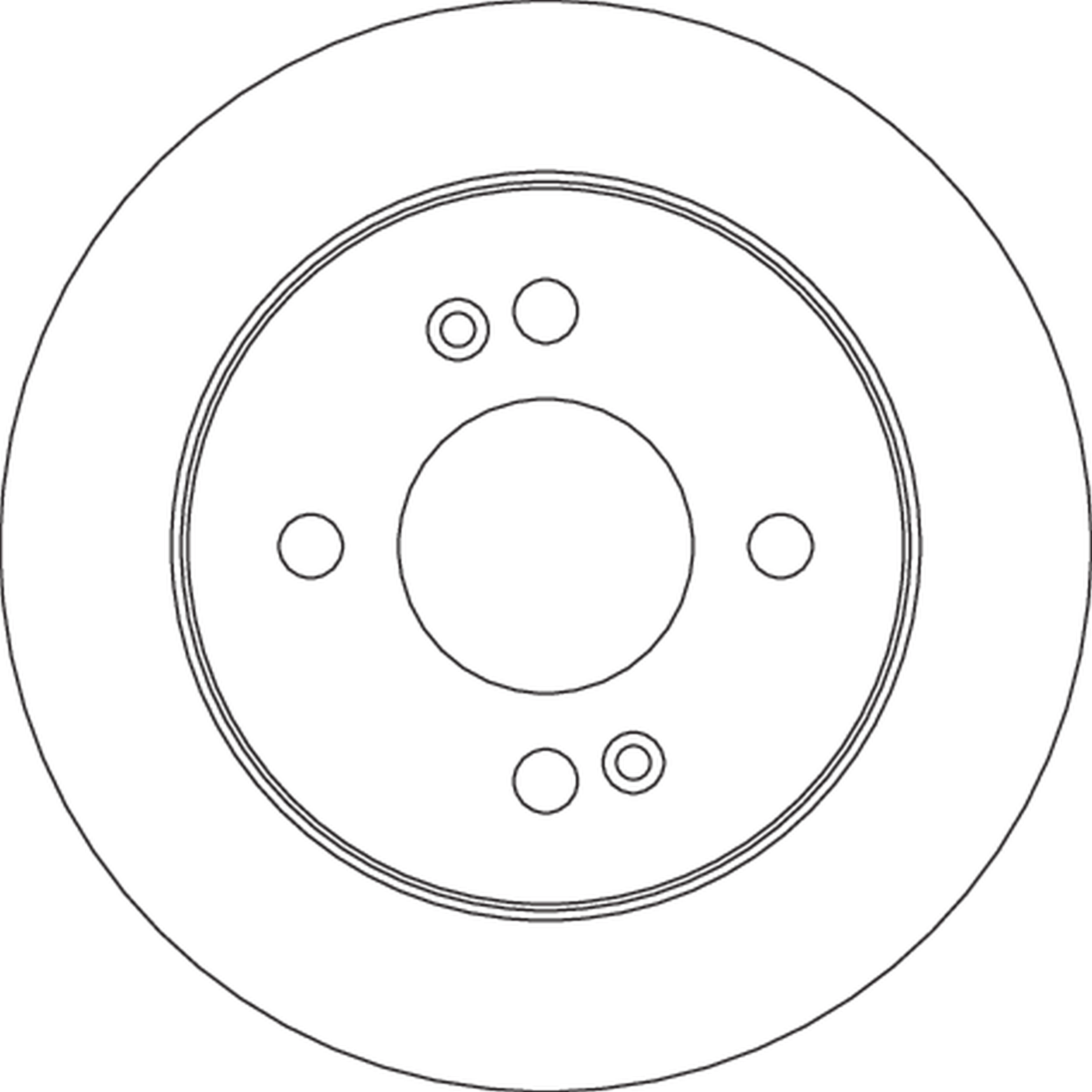 Disque de frein TRW DF4801