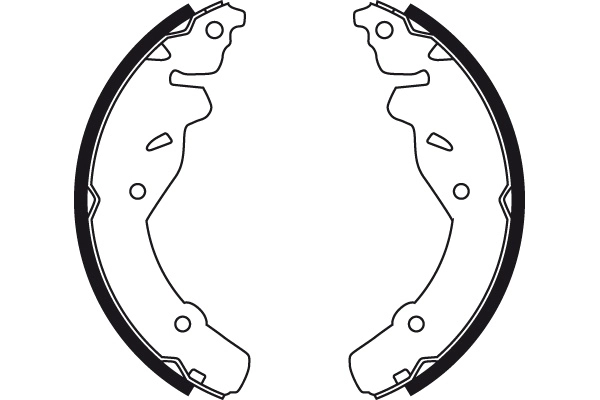 Jeu de mâchoires de frein TRW GS8465