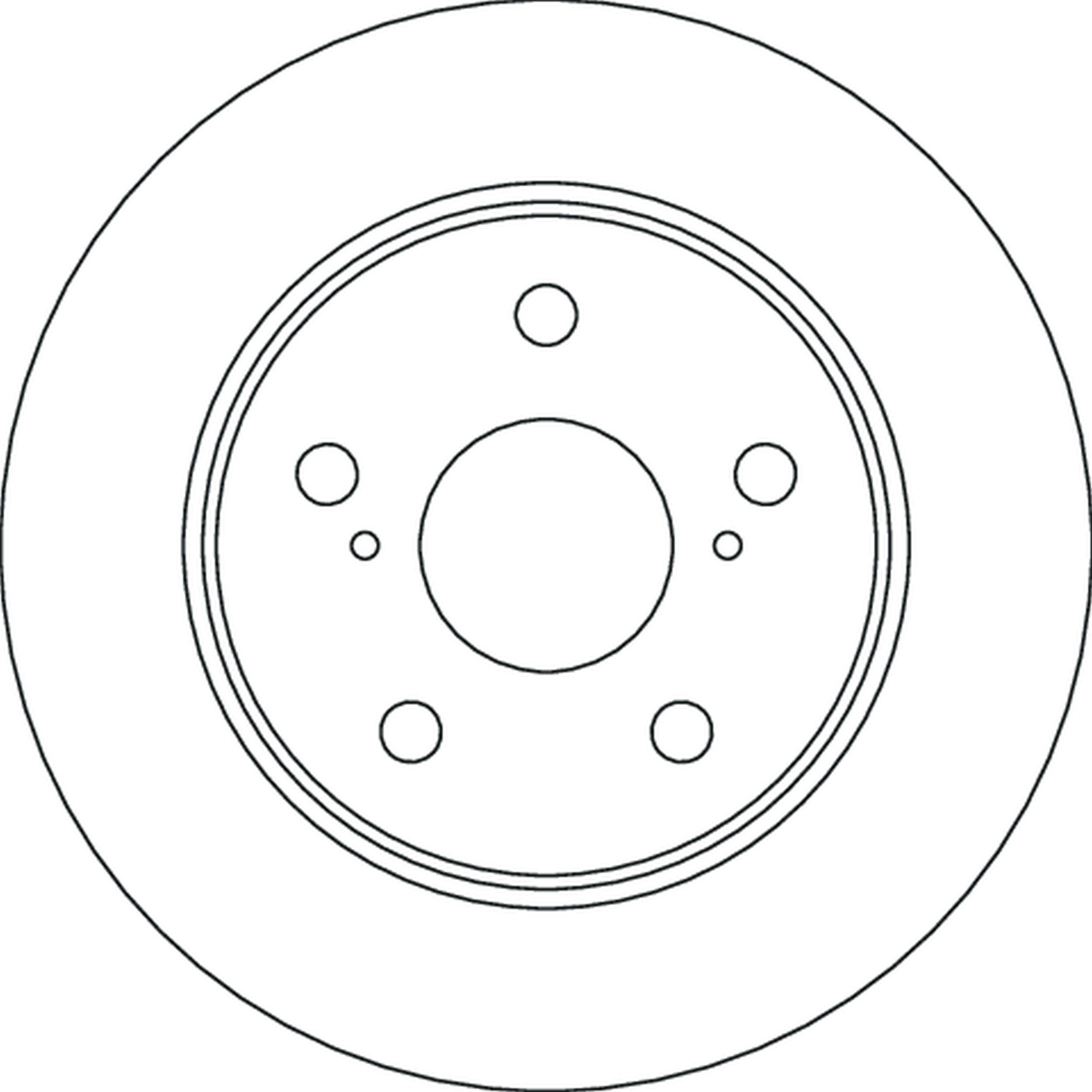 TARCZA HAM. TOYOTA T. COROLLA 1,2-2,0 18-