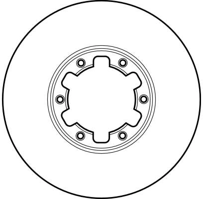 Disque de frein TRW DF2625