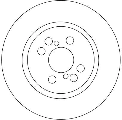 Disque de frein TRW DF4415S