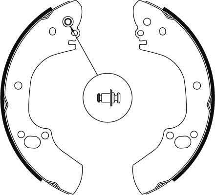 Jeu de mâchoires de frein TRW GS8462