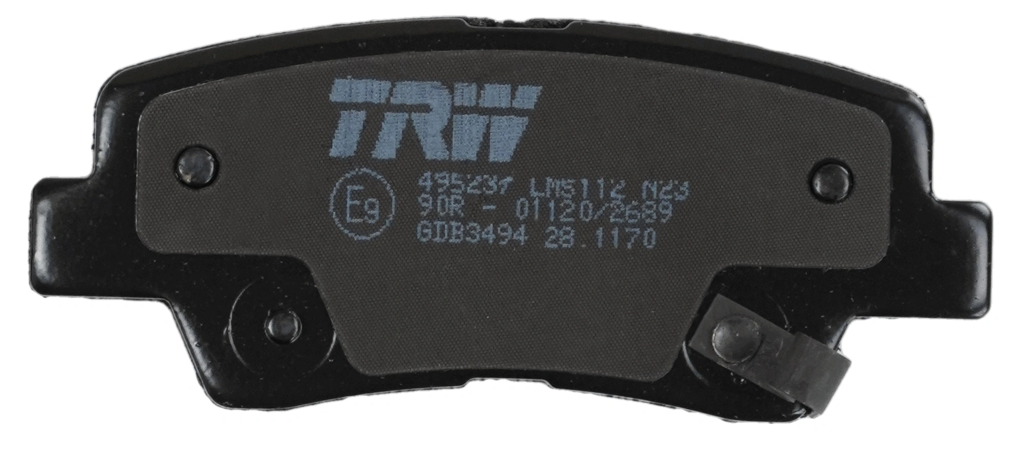 Комплект гальмівних колодок TRW (GDB3494)